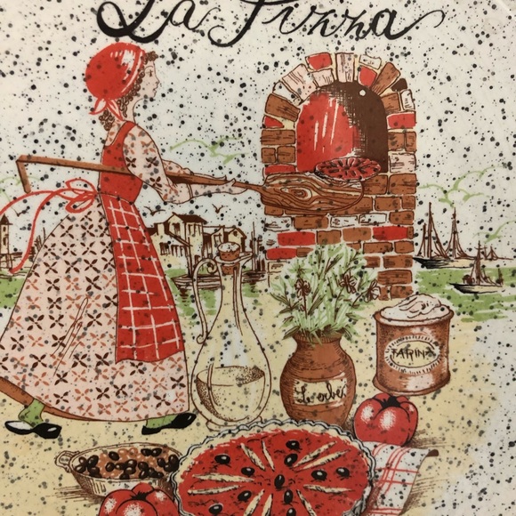 Vintage Reserved Decorative plate made in Italy - Picture 2 of 7